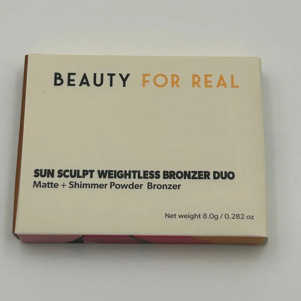 Beauty For Real Bronzer Duo Women 8.0g Here Comes The Sun Matte Shimmer‎ Glow